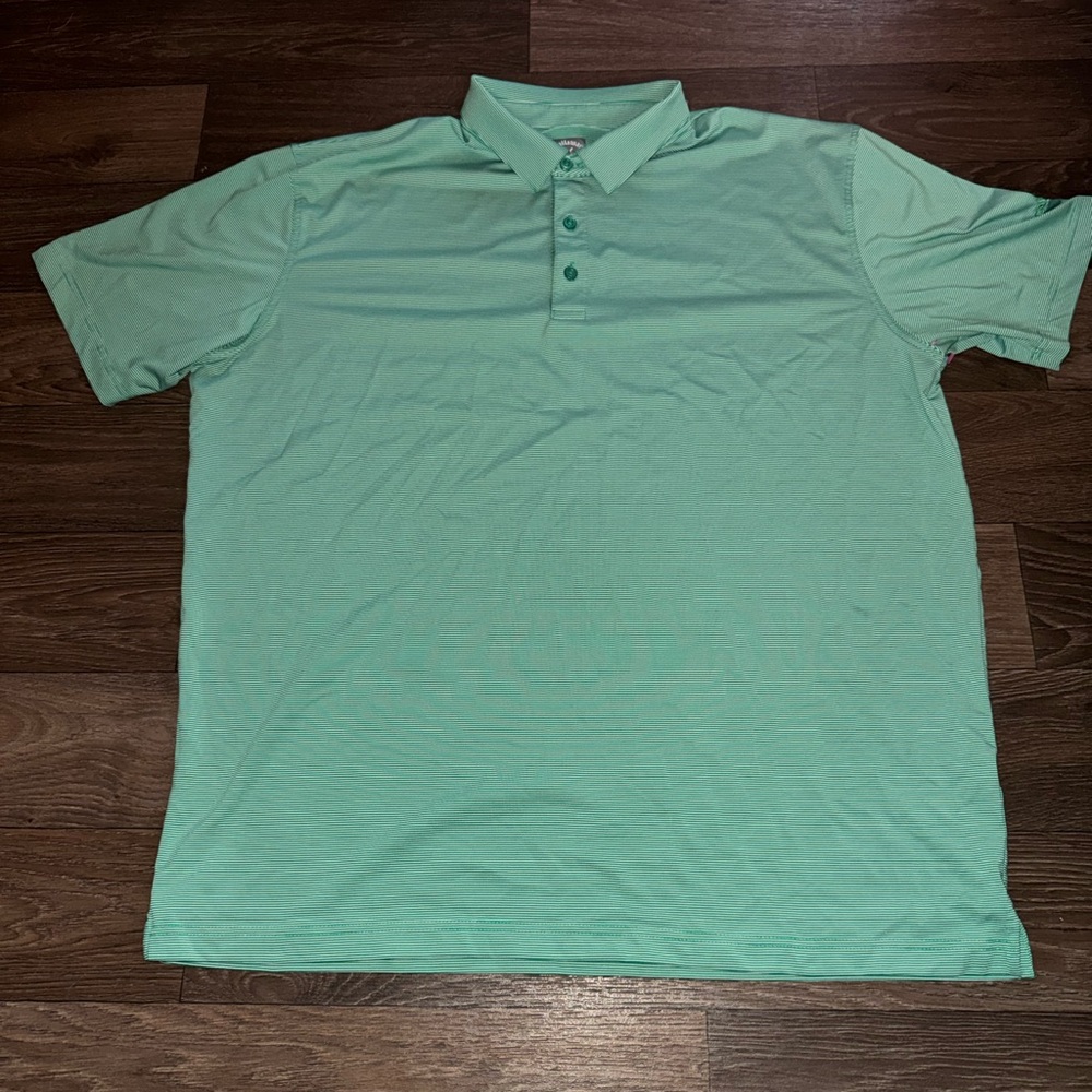 Callaway Opti-Dri Performance Green Shirt XXL